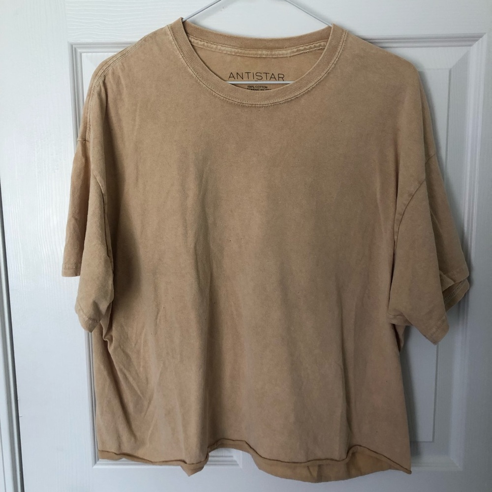 Antistar Washed Short Sleeved Crop Tee